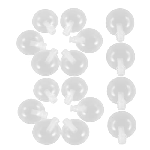 HEMOTON 20 Stück Geräuschgenerator -geräuschmacher-Einsatz Ersatz Quietscher Hundespielzeug Quietscher Ersatz Quietscher Für Hundespielzeug Quietschen Transparent Abs von HEMOTON