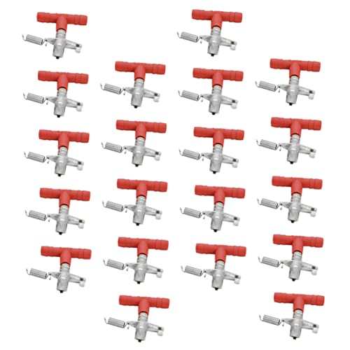 HEMOTON 20stücke Kaninchen Wasserspender Automatisch Trinkflasche Für Kaninchen Käfig Zubehör Mit Einstellbarer Wassermenge Aus Hochwertigem Und Legierungsmaterial HEMOTON 20stücke Kaninchen Wasserspender Automatisch Trinkflasche Für Kaninchen Käfig Zubehör Mit Einstellbarer Wassermenge Aus Hochwertigem Und Legierungsmaterial von HEMOTON