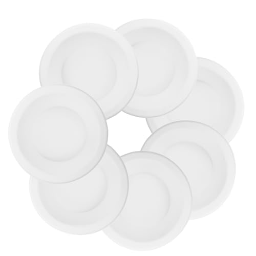 HEMOTON 20Stücke Multifunktions Katzenschalen Teilig Praktische Einweg Haustierschalen aus Hochwertigem Papier Ergonomisches Design für Bequemes Fressen für Katzenliebhaber von HEMOTON