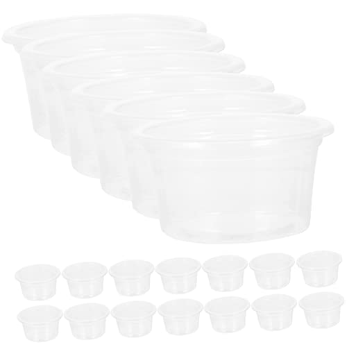 HEMOTON 20Stücke Transparente Reptilienschalen Kompakte Futterschalen für Schildkröten Geckos Eidechsen und Spinnen und Langlebige Futterbecher für Reptilienhaltung HEMOTON 20Stücke Transparente Reptilienschalen Kompakte Futterschalen für Schildkröten Geckos Eidechsen und Spinnen und Langlebige Futterbecher für Reptilienhaltung von HEMOTON