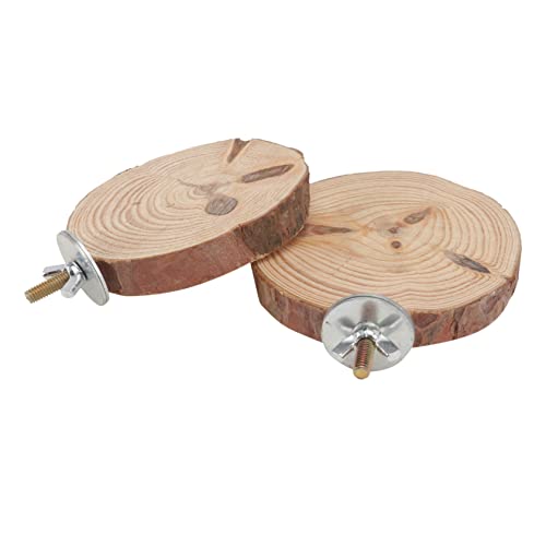 HEMOTON 2Stücke Holz Vogel Standbrett für Nagetiere Springbrett für Sittiche und Chinchillas Langlebiges Naturholz Zufällige für Bewegung HEMOTON 2Stücke Holz Vogel Standbrett für Nagetiere Springbrett für Sittiche und Chinchillas Langlebiges Naturholz Zufällige für Bewegung von HEMOTON