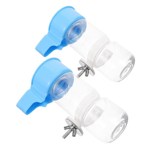 HEMOTON 2Stücke Papageien Wasserspender Automatischer Vogel Wasserspender für Käfige Blaues Design für Wellensittiche und Wachteln Sicheres und Langlebiges Vogelzubehör HEMOTON 2Stücke Papageien Wasserspender Automatischer Vogel Wasserspender für Käfige Blaues Design für Wellensittiche und Wachteln Sicheres und Langlebiges Vogelzubehör von HEMOTON