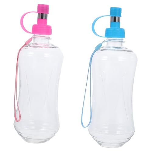 HEMOTON 2Stücke Wasserflasche mit Hängemöglichkeit für Katzen und Kleine Haustiere für Reisen und Auslaufsicherer Wasserspender HEMOTON 2Stücke Wasserflasche mit Hängemöglichkeit für Katzen und Kleine Haustiere für Reisen und Auslaufsicherer Wasserspender von HEMOTON