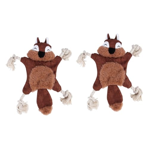 HEMOTON 2St Plüschtier für Haustiere klingendes Spielzeug Strumpffüller für Hunde plüschtiere Plush Toy Spielzeuge Welpe Kauspielzeug für Haustiere Kauspielzeug für Hunde singen Hündchen von HEMOTON