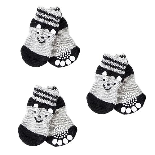HEMOTON 3 Paare hundeschuh socken Hundesocken mit Griffen Welpe Stiefel mit Socke für Hunde Traktion klein Dog Socks hundeschuhe Pfote Socken für Haustier Hund rutschfeste Socken Baumwolle HEMOTON 3 Paare hundeschuh socken Hundesocken mit Griffen Welpe Stiefel mit Socke für Hunde Traktion klein Dog Socks hundeschuhe Pfote Socken für Haustier Hund rutschfeste Socken Baumwolle von HEMOTON