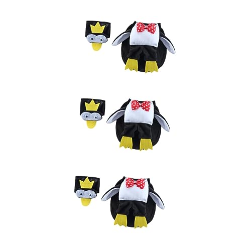 HEMOTON 3 Sätze Penguin Halloween Hundekostüm Umhang XL Welpen Cape für Party Fotoshooting Lustiges Haustier Cosplay Bequemes Tierkostüm Geeignet für Katzen und Kleine Hunde HEMOTON 3 Sätze Penguin Halloween Hundekostüm Umhang XL Welpen Cape für Party Fotoshooting Lustiges Haustier Cosplay Bequemes Tierkostüm Geeignet für Katzen und Kleine Hunde von HEMOTON