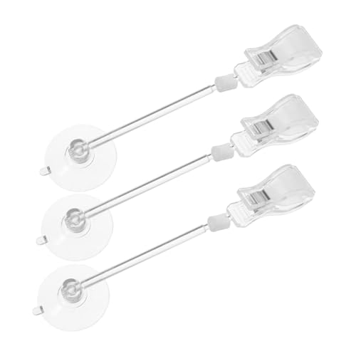 HEMOTON 3 Stück Aquarien Saugnapf Clips Multifunktionale Halter für Pflanzen und Schläuche Einfache Installation Werkzeug Verstellbar für Optimale Positionierung rutschfeste Oberfläche HEMOTON 3 Stück Aquarien Saugnapf Clips Multifunktionale Halter für Pflanzen und Schläuche Einfache Installation Werkzeug Verstellbar für Optimale Positionierung rutschfeste Oberfläche von HEMOTON