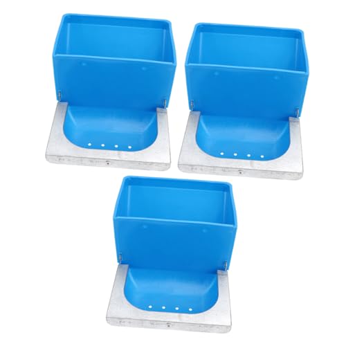 HEMOTON 3 Stück Futterbox für Kaninchen Schüssel Fütterung groß Futterspender Kaninchenfutterbehälter Taubenfutterbehälter Futterautomat Futterschale für Geflügel Futtertopf Plastik HEMOTON 3 Stück Futterbox für Kaninchen Schüssel Fütterung groß Futterspender Kaninchenfutterbehälter Taubenfutterbehälter Futterautomat Futterschale für Geflügel Futtertopf Plastik von HEMOTON