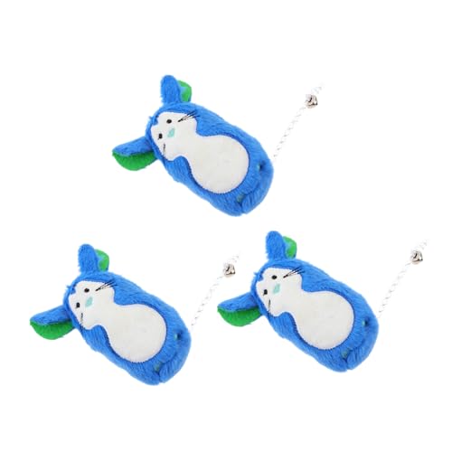 HEMOTON 3 Stück Katzenspielzeug Für Haustiere Katzenspielzeugbündel Katzenspielzeug Drinnen Katzenmausspielzeug Kätzchen Katzen-mäuse- Plüsch Blau Plüsch HEMOTON 3 Stück Katzenspielzeug Für Haustiere Katzenspielzeugbündel Katzenspielzeug Drinnen Katzenmausspielzeug Kätzchen Katzen-mäuse- Plüsch Blau Plüsch von HEMOTON
