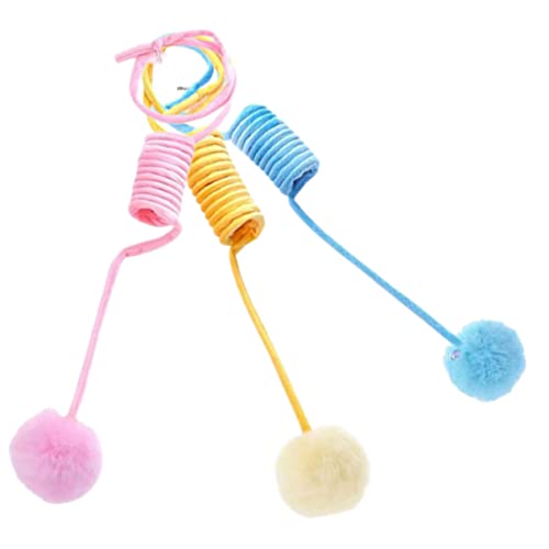HEMOTON 3 Stück Katzenspielzeug Kätzchen Haustier Katzen, Hauskatzen Ball drinnen Teaser für Katzen Innenkatze Katzenbedarf Katzenumleitung Plüsch HEMOTON 3 Stück Katzenspielzeug Kätzchen Haustier Katzen, Hauskatzen Ball drinnen Teaser für Katzen Innenkatze Katzenbedarf Katzenumleitung Plüsch von HEMOTON