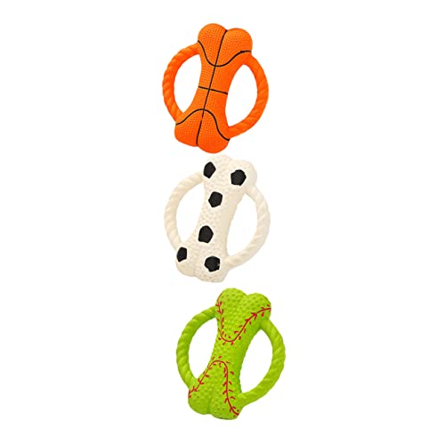 HEMOTON 3 Stück Latex-Knochenspielzeug Haustier Hund hart Kauspielzeuge Form Hundespielzeug Zahnen Backenzahnspielzeug für Hunde Spielzeugknochen für Haustiere Emulsion HEMOTON 3 Stück Latex-Knochenspielzeug Haustier Hund hart Kauspielzeuge Form Hundespielzeug Zahnen Backenzahnspielzeug für Hunde Spielzeugknochen für Haustiere Emulsion von HEMOTON