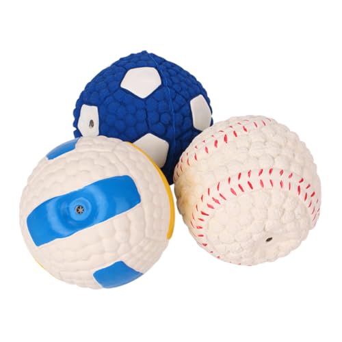 HEMOTON 3 Stück Mahlkugel Hundespielzeug Stichworte Welpenspielzeug Haustierspielzeug Für Haustiere Schleifen Puzzle- Für Hunde Mittel Klein Anregend Ball Bunt Emulsion HEMOTON 3 Stück Mahlkugel Hundespielzeug Stichworte Welpenspielzeug Haustierspielzeug Für Haustiere Schleifen Puzzle- Für Hunde Mittel Klein Anregend Ball Bunt Emulsion von HEMOTON