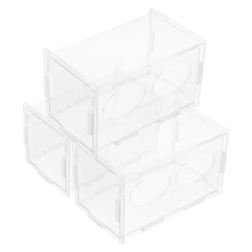 HEMOTON 3 Stück Rutin Hühnerfütterung Container Robuster Futtertrog für Geflügel mit Großer Kapazität für Hühner und Wachteln Einfach Montierbar und Langlebig HEMOTON 3 Stück Rutin Hühnerfütterung Container Robuster Futtertrog für Geflügel mit Großer Kapazität für Hühner und Wachteln Einfach Montierbar und Langlebig von HEMOTON