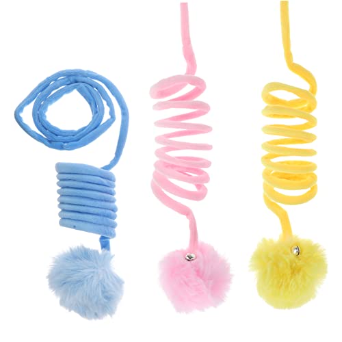 HEMOTON 3 Stück Teiliges Katzenspielzeug Bunte Kratzbälle mit Glocke für Katzen Widerstandsfähige und Langlebige Spielzeuge für Kätzchen zur Beschäftigung und Kratzverhalten HEMOTON 3 Stück Teiliges Katzenspielzeug Bunte Kratzbälle mit Glocke für Katzen Widerstandsfähige und Langlebige Spielzeuge für Kätzchen zur Beschäftigung und Kratzverhalten von HEMOTON