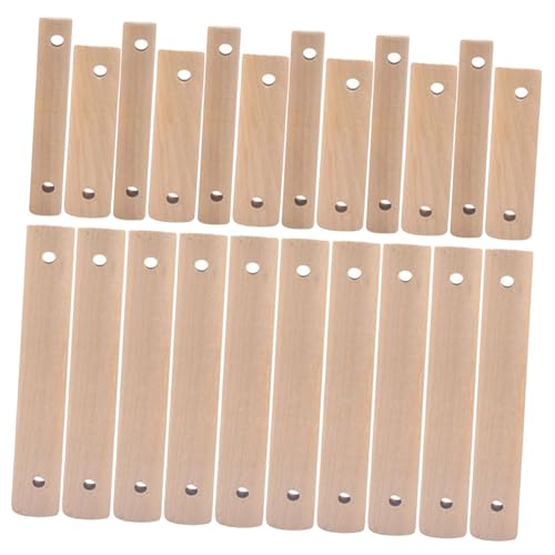 HEMOTON 30 Stück 7 cm Holzdübel Holzstäbe Zum Basteln Mini Holzdübel Für Vögel Holzstäbe Zum Basteln Haustierleiter Zubehör Kleines Vogelspielzeug DIY von HEMOTON