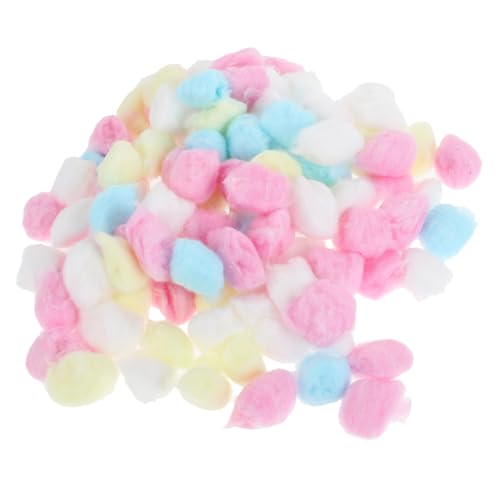 HEMOTON 300 Stück Bunte Hamster Baumwollbällchen Sanft Warm Halten Nestfüllung Für Kleine Haustiere Winter Kuschelige Schlafhilfe HEMOTON 300 Stück Bunte Hamster Baumwollbällchen Sanft Warm Halten Nestfüllung Für Kleine Haustiere Winter Kuschelige Schlafhilfe von HEMOTON
