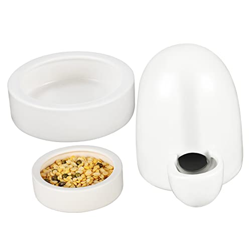 HEMOTON 3Stücke Teiliges Futter und Wasserset für Kleine Haustiere Hamster Rennmäuse Ständigem Wasserfluss und Einfacher für Nagerhaltung von HEMOTON