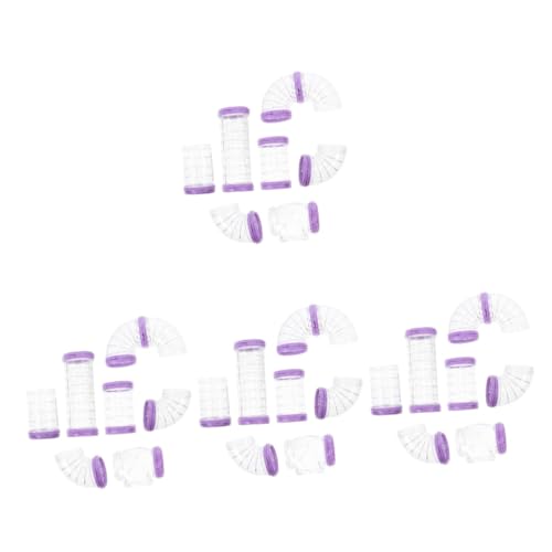 HEMOTON 4 Sätze DIY Hamster Röhrenset Teiliges Labyrinth Tunnel Set für Kleine Haustiere Langlebig Einfach zu Reinigen Flexibel Erweiterbar Geeignet für Hamster und Igel Käfig Zubehör HEMOTON 4 Sätze DIY Hamster Röhrenset Teiliges Labyrinth Tunnel Set für Kleine Haustiere Langlebig Einfach zu Reinigen Flexibel Erweiterbar Geeignet für Hamster und Igel Käfig Zubehör von HEMOTON