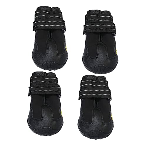 HEMOTON 4 Stück Anti-schlupf-hundefußabdeckung Mittel Klein Tragen Haustiere Sicher Griff Hundeschuhe wasserdichte Hundestiefel Hund Für Pfoten Groß Für Hunde Schuhschutz Gummi Schwarz HEMOTON 4 Stück Anti-schlupf-hundefußabdeckung Mittel Klein Tragen Haustiere Sicher Griff Hundeschuhe wasserdichte Hundestiefel Hund Für Pfoten Groß Für Hunde Schuhschutz Gummi Schwarz von HEMOTON