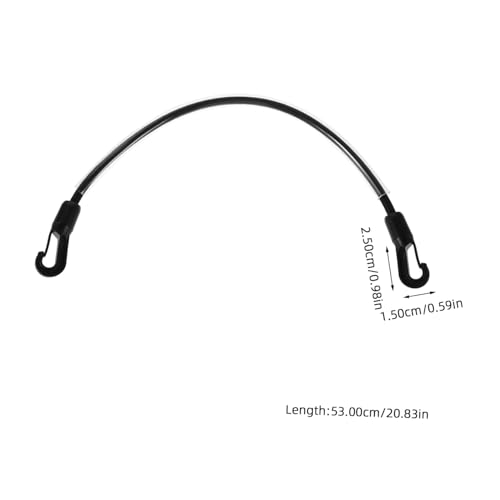 HEMOTON 4 Stück Elastische Pferdedecken Beingurte mit Doppelten Clips Strapazierfähige Dehnbare Beinbefestigungen für Sicheren und Einfache Ersatz Gurt Schwarz HEMOTON 4 Stück Elastische Pferdedecken Beingurte mit Doppelten Clips Strapazierfähige Dehnbare Beinbefestigungen für Sicheren und Einfache Ersatz Gurt Schwarz von HEMOTON