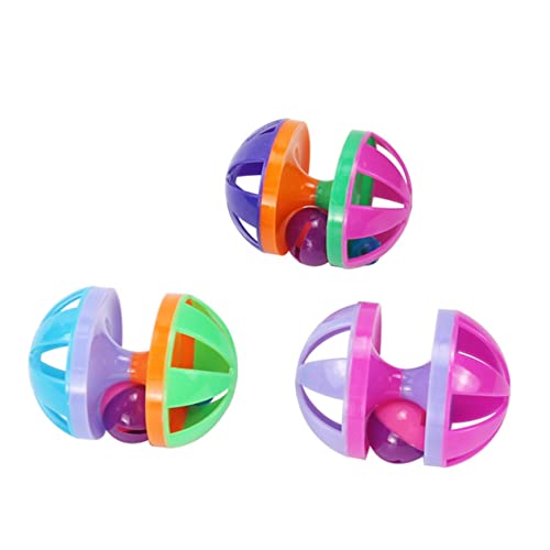 HEMOTON 4 Stück Glocke Katzenspielzeug Ball interaktive Katze drinnen Katzenspielzeug zur Bereicherung Bälle für Katze Katzenbälle für Wohnungskatzen Zufällige Farbe HEMOTON 4 Stück Glocke Katzenspielzeug Ball interaktive Katze drinnen Katzenspielzeug zur Bereicherung Bälle für Katze Katzenbälle für Wohnungskatzen Zufällige Farbe von HEMOTON
