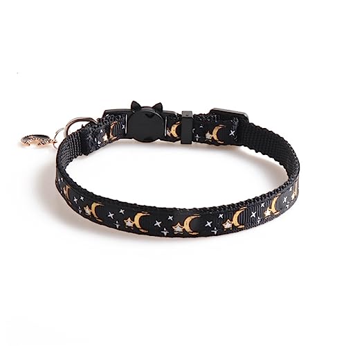 HEMOTON 4 Stück Haustierhalsband Katze mit Glocken Katze Halskette Schnellverschluss für Katzenhalsbänder Süße Katze Katzenzubehör klein Katzenhalsband Halskragen für Haustiere Nylon von HEMOTON