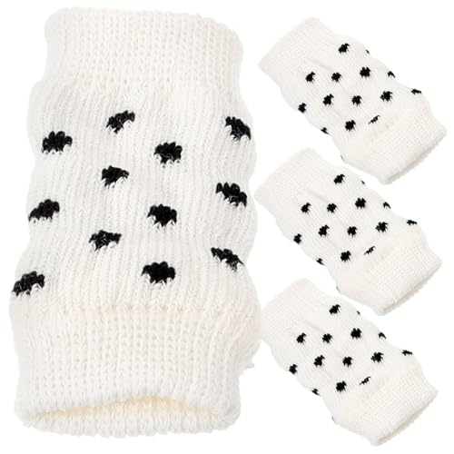 HEMOTON 4 Stück Haustiersocken Ärmel Oberschenkel Welpe groß Pfote klein hundepflege Dog Leg Warmer hundekleidung Sprunggelenkabdeckungen für Hunde Hundewärmer für die Beine Baumwolle Weiß HEMOTON 4 Stück Haustiersocken Ärmel Oberschenkel Welpe groß Pfote klein hundepflege Dog Leg Warmer hundekleidung Sprunggelenkabdeckungen für Hunde Hundewärmer für die Beine Baumwolle Weiß von HEMOTON