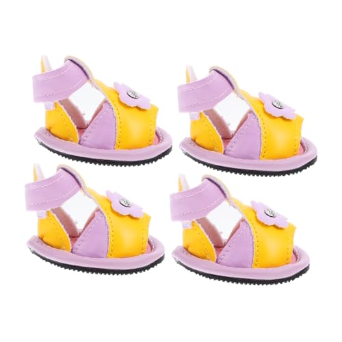 HEMOTON 4 Stück Hundesandalen Schutz Haustiersandalen Hunde Sommerschuhe Hundefarben Xx Hundepfotenschutz Sandalen Hundeschuhe Süße Atmungsaktive Kleine Hundeschuhe Für Heiße HEMOTON 4 Stück Hundesandalen Schutz Haustiersandalen Hunde Sommerschuhe Hundefarben Xx Hundepfotenschutz Sandalen Hundeschuhe Süße Atmungsaktive Kleine Hundeschuhe Für Heiße von HEMOTON