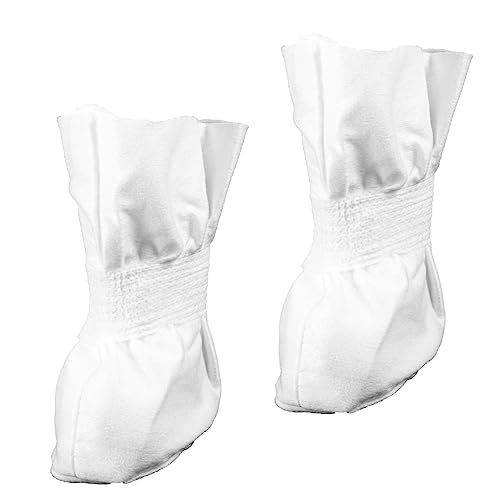 HEMOTON 4 Stück Schuhüberzüge Für Haustiere Hundeschuhe Für Draußen Outdoor-hundestiefel Stiefel Für Kleine Hunde Hundeschuhe Für Kleine Hunde Hundepfotenschutz Stoff Weiß HEMOTON 4 Stück Schuhüberzüge Für Haustiere Hundeschuhe Für Draußen Outdoor-hundestiefel Stiefel Für Kleine Hunde Hundeschuhe Für Kleine Hunde Hundepfotenschutz Stoff Weiß von HEMOTON