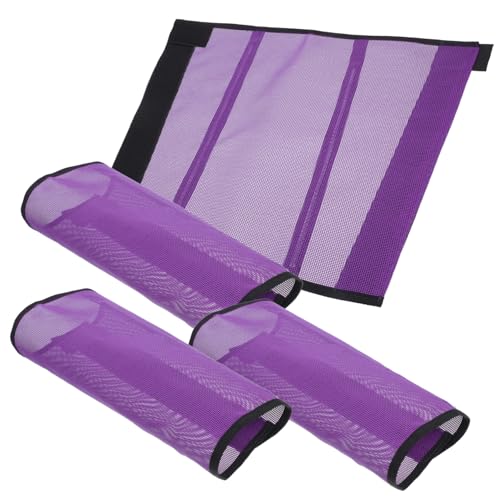 HEMOTON 4 Stück Teiliges Atmungsaktive Fliegenschutz Gamaschen für Pferde Praktische Zuverlässige Beinschützer für Outdoor Aktivitäten und Wettbewerbe für Wohlbefinden und HEMOTON 4 Stück Teiliges Atmungsaktive Fliegenschutz Gamaschen für Pferde Praktische Zuverlässige Beinschützer für Outdoor Aktivitäten und Wettbewerbe für Wohlbefinden und von HEMOTON