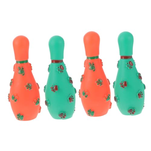HEMOTON 4 Stück Teiliges Hundespielzeug Langlebige Quietschbälle aus Hochwertigem Material Interaktive Kauspielzeuge zur Zahnpflege und Beschäftigung für Welpen und Kleine HEMOTON 4 Stück Teiliges Hundespielzeug Langlebige Quietschbälle aus Hochwertigem Material Interaktive Kauspielzeuge zur Zahnpflege und Beschäftigung für Welpen und Kleine von HEMOTON