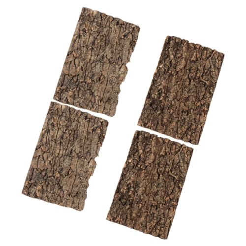 HEMOTON 4 Stück Teiliges Reptilien Terrarium Natürliche Kork Rückwand für Reptilien Dekoration für Terrarien und Aquarien für Geckos und Andere Haustiere HEMOTON 4 Stück Teiliges Reptilien Terrarium Natürliche Kork Rückwand für Reptilien Dekoration für Terrarien und Aquarien für Geckos und Andere Haustiere von HEMOTON