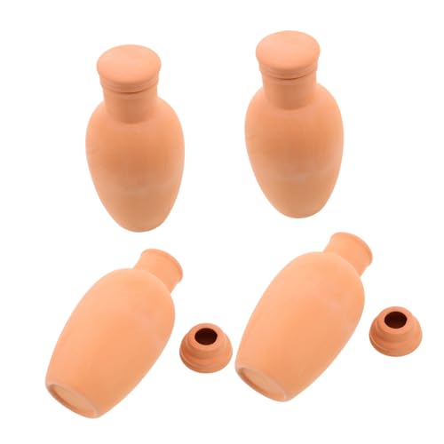 HEMOTON 4 Stück Terrakotta Bewässerungsspikes Selbstbewässerndes System für Zimmer und Gartenpflanzen Automatische Bewässerung Bewässerungshilfe für Blumentöpfe Balkon und HEMOTON 4 Stück Terrakotta Bewässerungsspikes Selbstbewässerndes System für Zimmer und Gartenpflanzen Automatische Bewässerung Bewässerungshilfe für Blumentöpfe Balkon und von HEMOTON
