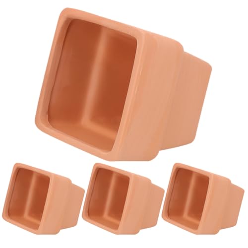 HEMOTON 4 Stück Übertopf aus roter Keramik Terrakotta-Pflanztöpfe groß eingetopft Sukkulenten saftig Erdgeschoss Roter Blumentopf aus Keramik -Pflanzer Light Brown HEMOTON 4 Stück Übertopf aus roter Keramik Terrakotta-Pflanztöpfe groß eingetopft Sukkulenten saftig Erdgeschoss Roter Blumentopf aus Keramik -Pflanzer Light Brown von HEMOTON