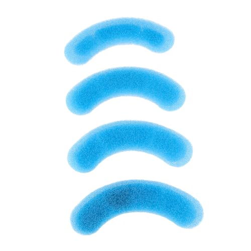 HEMOTON 4 Stück Wasserspender Filterwatte Brunnen Aquarium Trinken Kohlenstoff Haustier pet Fountain Replacement Filters aktivkohlefilter Wasserzufuhr Ersatz Ionen Harz Black von HEMOTON