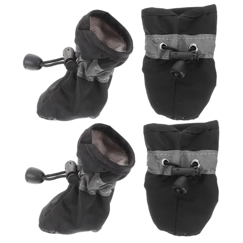 HEMOTON 4 Stück rutschfeste Hundeschuhe für Welpen Praktische Atmungsaktive und wasserdichte Pfotenschützer für Drinnen und Draußen für Sicheres Laufen und HEMOTON 4 Stück rutschfeste Hundeschuhe für Welpen Praktische Atmungsaktive und wasserdichte Pfotenschützer für Drinnen und Draußen für Sicheres Laufen und von HEMOTON