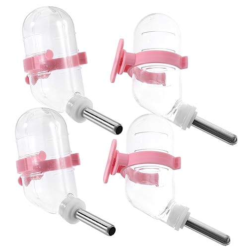 HEMOTON 4stücke Automatische Edelstahl Trinkflasche Für Kleintiere Hamster Wasserspender Mit Leichtem Trinkkopf Auslaufsicher Für Kaninchen Und Meerschweinchen HEMOTON 4stücke Automatische Edelstahl Trinkflasche Für Kleintiere Hamster Wasserspender Mit Leichtem Trinkkopf Auslaufsicher Für Kaninchen Und Meerschweinchen von HEMOTON