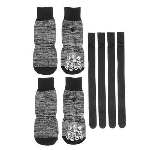 HEMOTON 4Stücke Waschbare Hundesocken Mit Rutschfester Sohle Für Kleine Und Mittlere Kuschelige Baumwollsocken Für Winter Niedliches Cartoon Pflege HEMOTON 4Stücke Waschbare Hundesocken Mit Rutschfester Sohle Für Kleine Und Mittlere Kuschelige Baumwollsocken Für Winter Niedliches Cartoon Pflege von HEMOTON