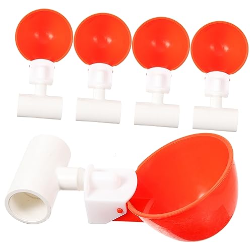 HEMOTON 5 Sätze Hühner Wassertränke Automatischer Geflügel Wasserspender für Küken Tauben Robuste Langlebige Trinkschalen Einfache Installation für Sauberes Wasser und Hydration HEMOTON 5 Sätze Hühner Wassertränke Automatischer Geflügel Wasserspender für Küken Tauben Robuste Langlebige Trinkschalen Einfache Installation für Sauberes Wasser und Hydration von HEMOTON