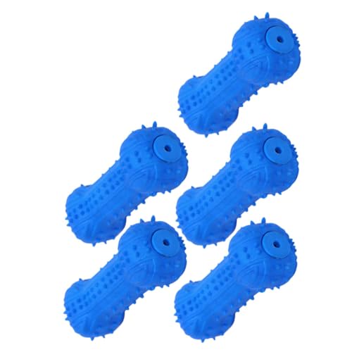 HEMOTON 5 Stück Haustier Beißspielzeug Hunde Zahnen Mit Ausbildung Für Kauer Welpe Haustier -kauspielzeug Zahnreinigungsspielzeug Blue HEMOTON 5 Stück Haustier Beißspielzeug Hunde Zahnen Mit Ausbildung Für Kauer Welpe Haustier -kauspielzeug Zahnreinigungsspielzeug Blue von HEMOTON