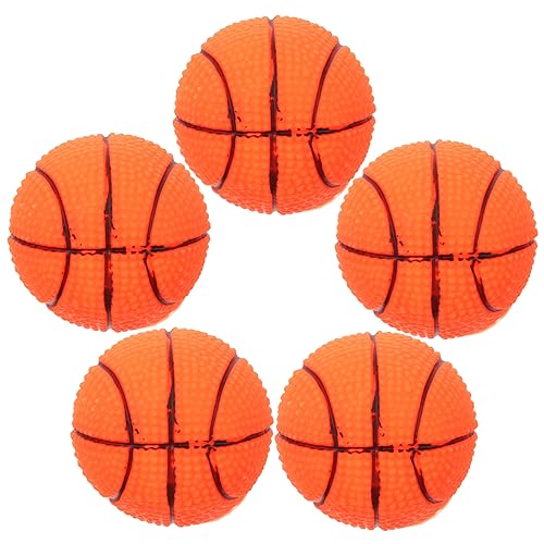 HEMOTON 5 Stück Teiliges Interaktives Hundebasketball Spielzeugset Quietschende Kauspielzeuge für Kleine und Mittelgroße Fördert Bewegung und Spielverhalten Haustiertraining und HEMOTON 5 Stück Teiliges Interaktives Hundebasketball Spielzeugset Quietschende Kauspielzeuge für Kleine und Mittelgroße Fördert Bewegung und Spielverhalten Haustiertraining und von HEMOTON