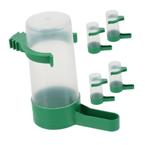 HEMOTON 5Stücke Automatischer Wasserspeicher Vogeltrinker aus Sicherem Kunststoff Wiederverwendbarer Wasserspender für Papageien und Wellensittiche für Vogelkäfige und Vogelpflege HEMOTON 5Stücke Automatischer Wasserspeicher Vogeltrinker aus Sicherem Kunststoff Wiederverwendbarer Wasserspender für Papageien und Wellensittiche für Vogelkäfige und Vogelpflege von HEMOTON