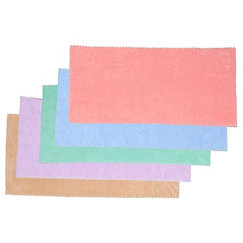 HEMOTON 5Stücke Kleintier Badetuch Saugfähige Handtücher Für Hamster Für Käfige Und Tierpflege Wasserabsorbierendem von HEMOTON