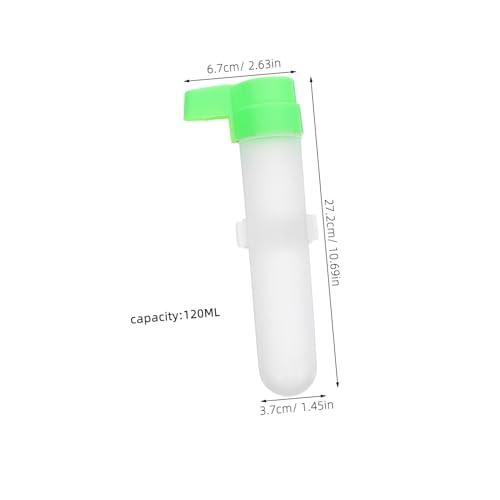 HEMOTON 6 Stück Automatischer Vogelwasserspender Hängend für Käfige Auslaufsicherer Trinkbehälter aus Langlebigem Material Ergonomisch für Papageien Wellensittiche und Kleine Vögel von HEMOTON