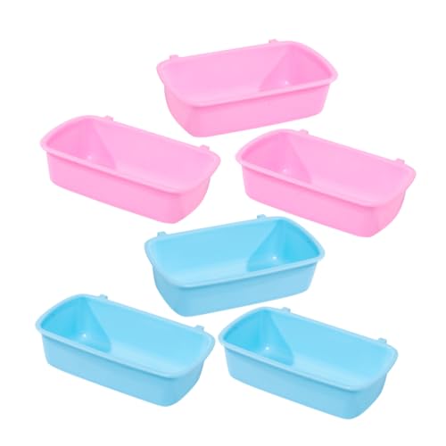 HEMOTON Kompakter Futternapf Für Nagetiere 6er-Pack Wiederverwendbar Zum Aufhängen Für Meerschweinchen Hamster Chinchilla HEMOTON Kompakter Futternapf Für Nagetiere 6er-Pack Wiederverwendbar Zum Aufhängen Für Meerschweinchen Hamster Chinchilla von HEMOTON