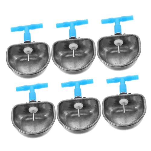 HEMOTON 6 Stück Kaninchen Trinkschalen Wasserspender für Kleine Tiere Automatischer Tränke Behälter Sicher und im Käfig Anbringbar für Zwergkaninchen und Nager HEMOTON 6 Stück Kaninchen Trinkschalen Wasserspender für Kleine Tiere Automatischer Tränke Behälter Sicher und im Käfig Anbringbar für Zwergkaninchen und Nager von HEMOTON