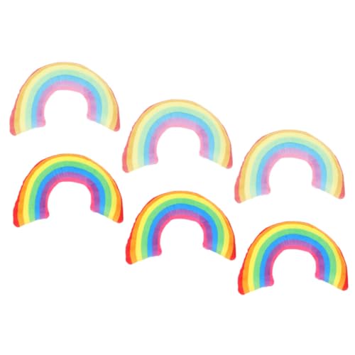 HEMOTON 6 Stück Katzen Kissen interaktives katzenspielzeug Interactive cat Toy cat Bed Haustier Kissen in Regenbogenform bequemes Katzenkissen Kätzchen gefülltes Kissen PP Baumwolle HEMOTON 6 Stück Katzen Kissen interaktives katzenspielzeug Interactive cat Toy cat Bed Haustier Kissen in Regenbogenform bequemes Katzenkissen Kätzchen gefülltes Kissen PP Baumwolle von HEMOTON
