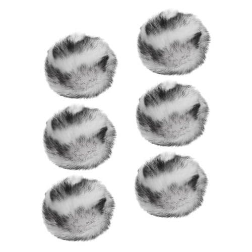 HEMOTON 6 Stück Katzenminze Kauspielzeug interaktives katzenspielzeug Katzen katzenminze Ball Haustierspielzeug Interaktiver Katzenball für den Innenbereich Plüsch Black HEMOTON 6 Stück Katzenminze Kauspielzeug interaktives katzenspielzeug Katzen katzenminze Ball Haustierspielzeug Interaktiver Katzenball für den Innenbereich Plüsch Black von HEMOTON