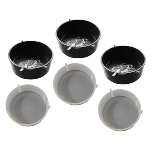 HEMOTON 6 Stück Reptilien Futter und Wasserschalen Runde Futterboxen für Spinnen Eidechsen und Kleine Reptilien und Langlebig für Terrarien und Gehege HEMOTON 6 Stück Reptilien Futter und Wasserschalen Runde Futterboxen für Spinnen Eidechsen und Kleine Reptilien und Langlebig für Terrarien und Gehege von HEMOTON