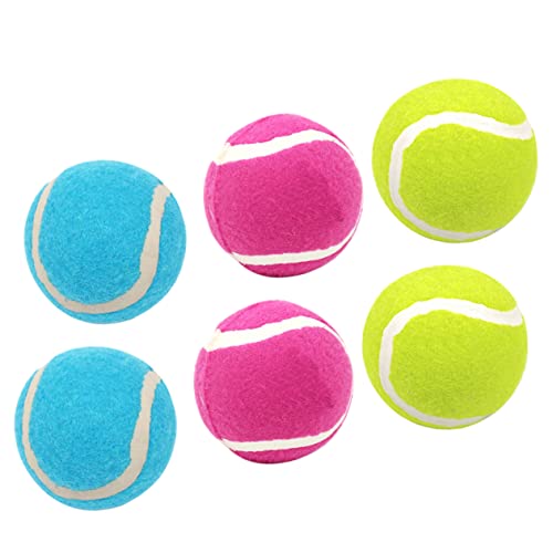 HEMOTON 6 Stück Teiliges Hundetraining Ball Hochwertige Tennisbälle für Hunde Interaktive Spielzeuge für Drinnen und Draußen für Wurf und Fetch Spiele Fördert Bewegung und Langeweile HEMOTON 6 Stück Teiliges Hundetraining Ball Hochwertige Tennisbälle für Hunde Interaktive Spielzeuge für Drinnen und Draußen für Wurf und Fetch Spiele Fördert Bewegung und Langeweile von HEMOTON